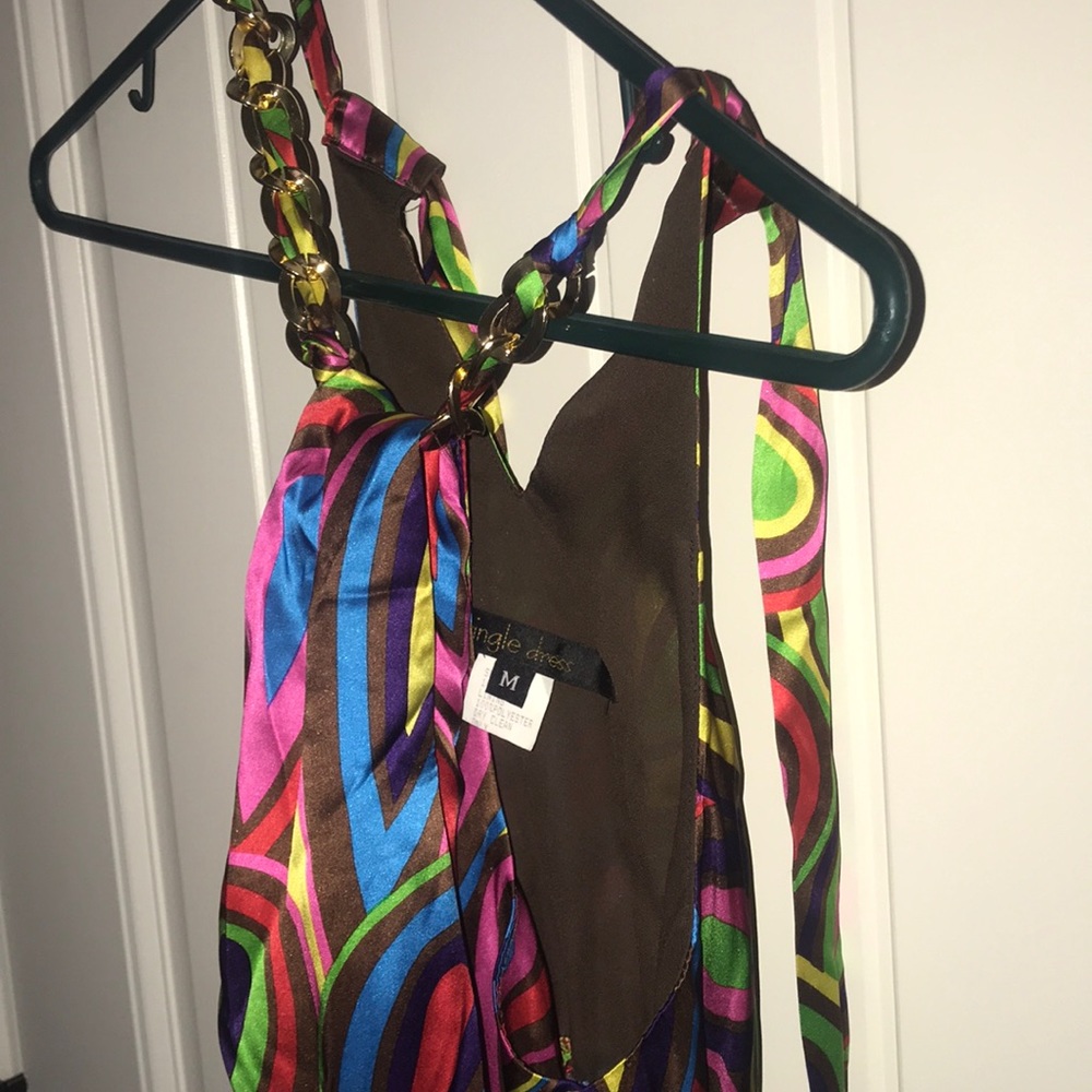 Sexy Bright Peacock dress